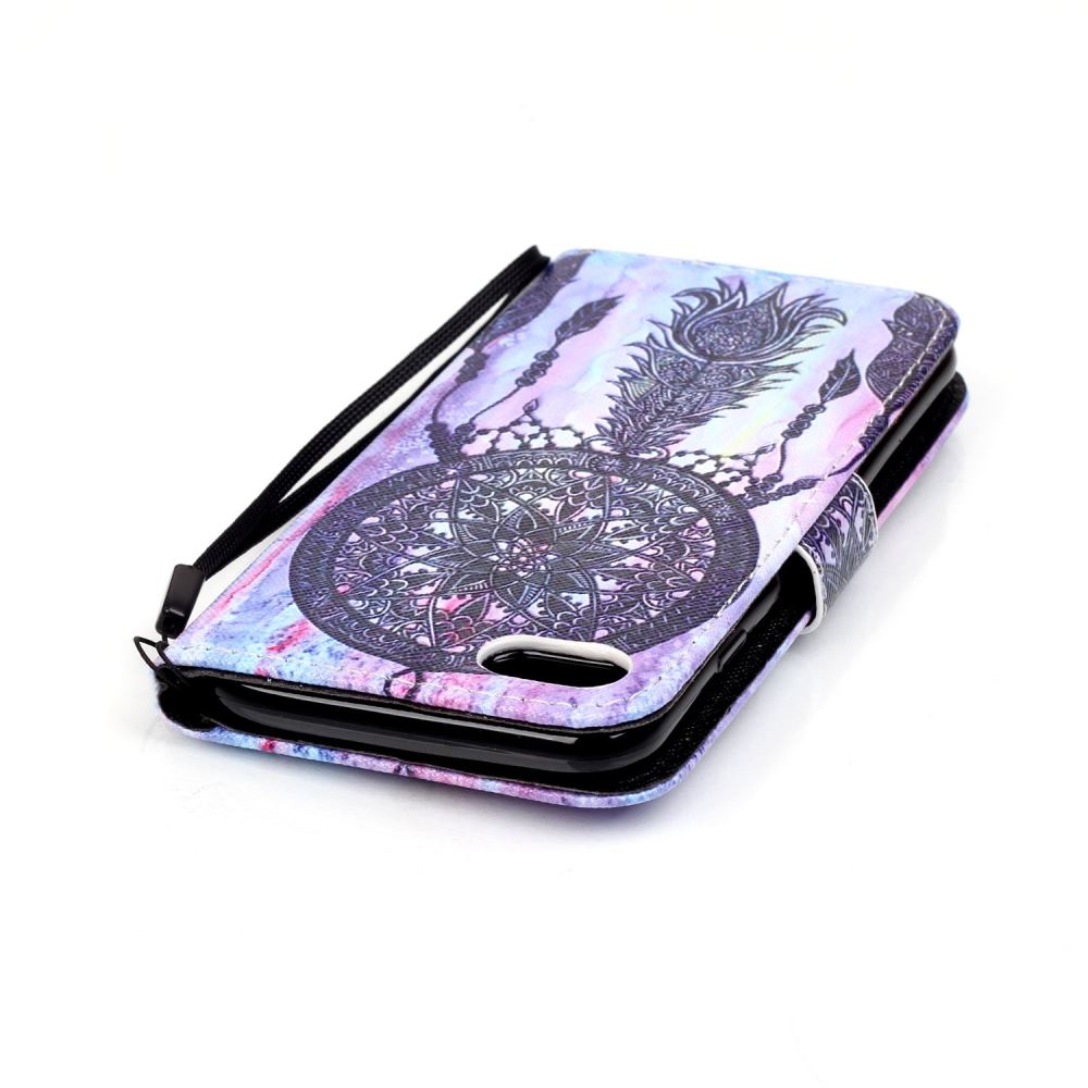 iPhone 7 case wallet leather card holder cover case printed leather