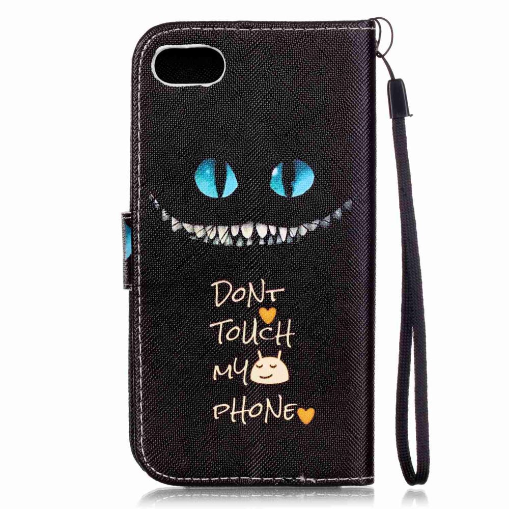 iPhone 7 case wallet leather card holder cover case printed leather