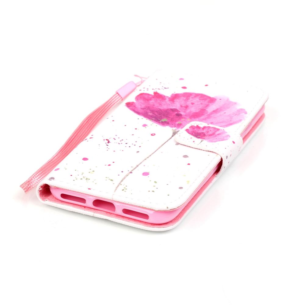 iPhone 7 case wallet leather card holder cover case printed leather