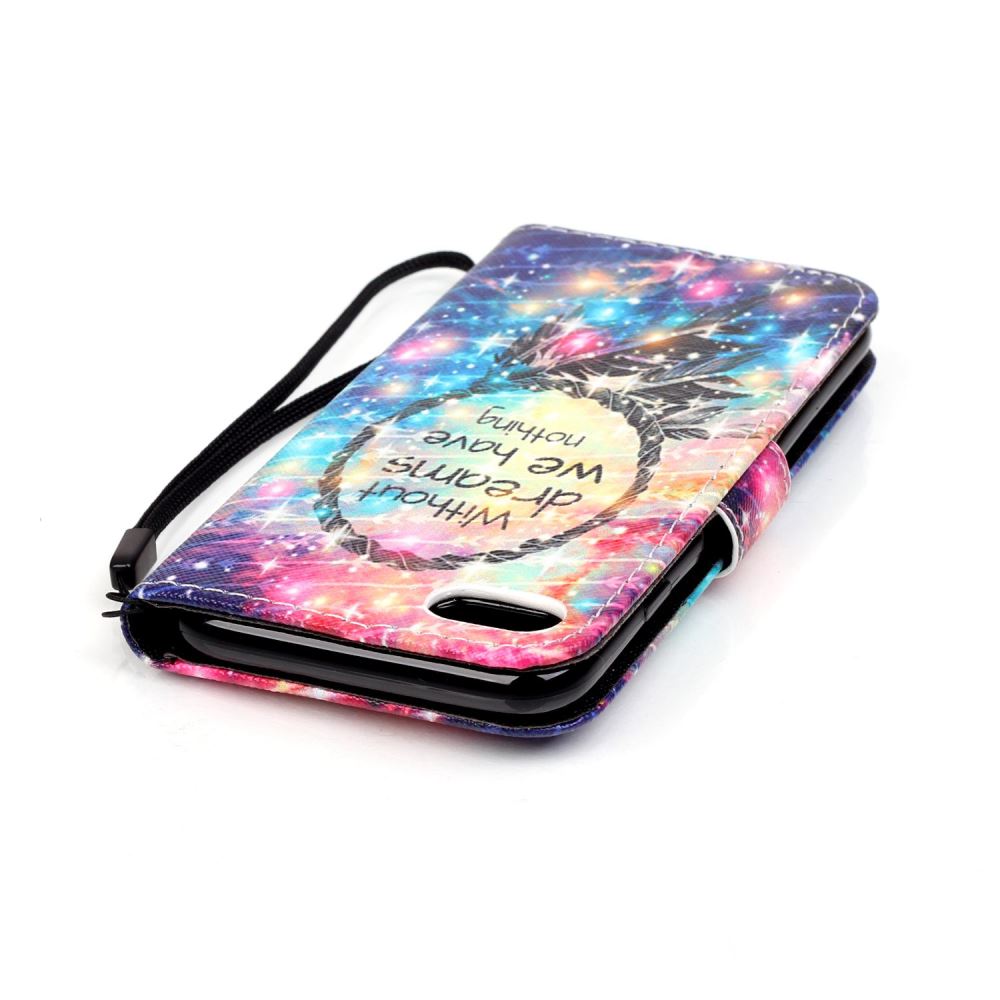 iPhone 7 case wallet leather card holder cover case printed leather