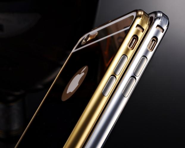 iPhone 7 case metal bumper with mirror back case iPhone 7 case metal bumper with mirror back case