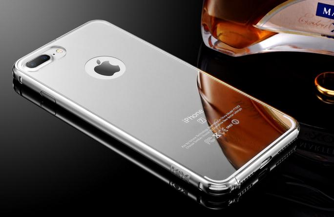 iPhone 7 Plus case metal bumper with mirror back case iPhone 7 Plus case metal bumper with mirror back case