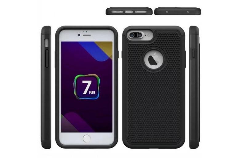 iPhone 7 Plus case dual layer hybird impact proof case cover