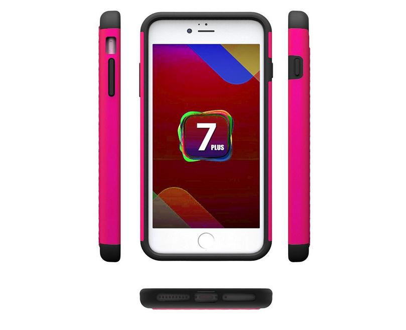 iPhone 7 Plus case dual layer hybird impact proof case cover