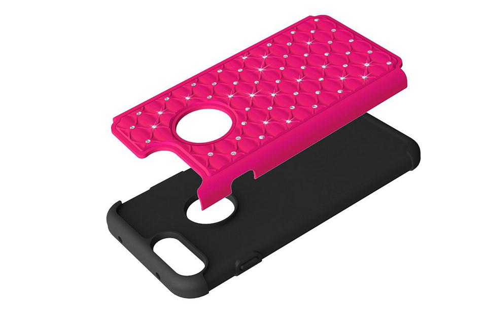 iPhone 7 Plus case dual layer hybird impact proof case cover