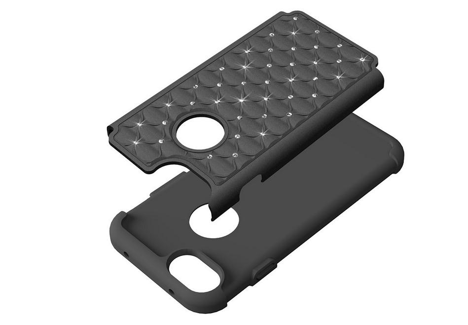 iPhone 7 case dual layer hybird impact proof case cover