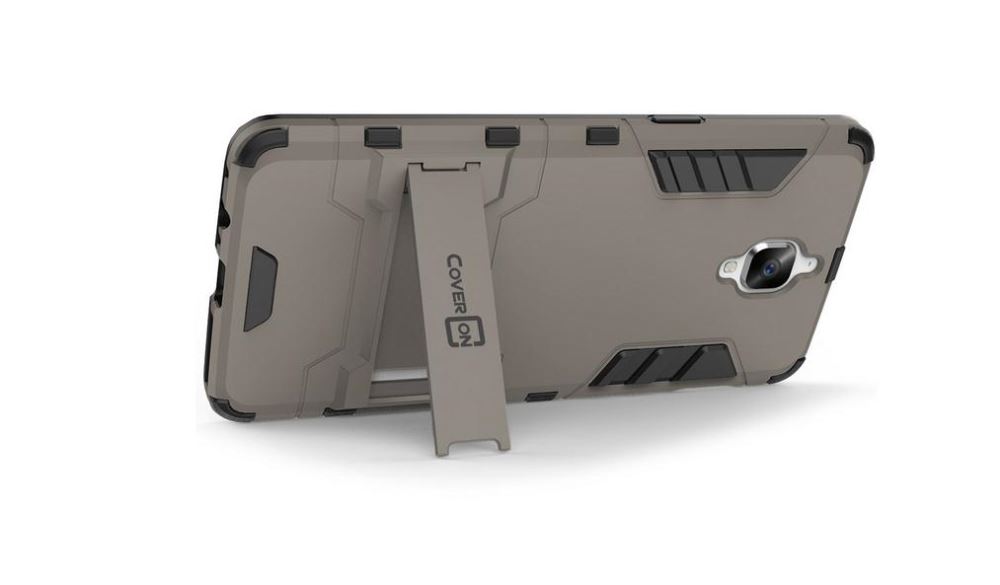 OnePlus 3 Case Heavy Duty Hybrid Kickstand Case