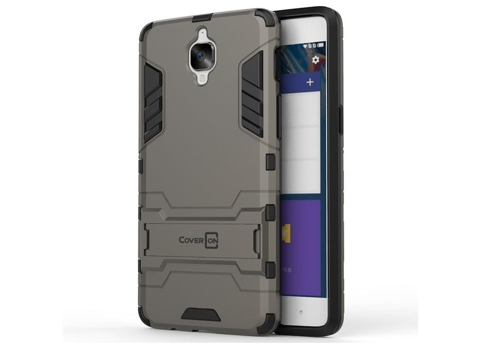 OnePlus 3 Case Heavy Duty Hybrid Kickstand Case