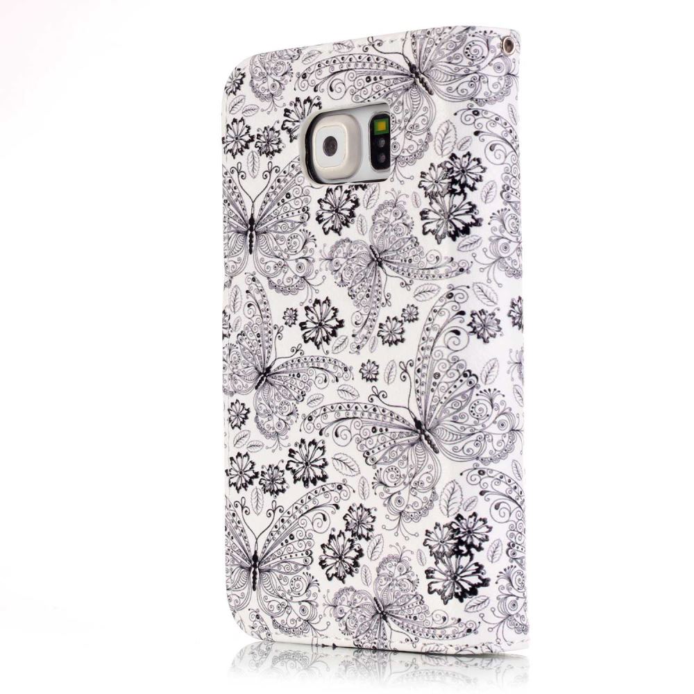Galaxy S6 Multifunction full cash 9x card slots wallet leather case