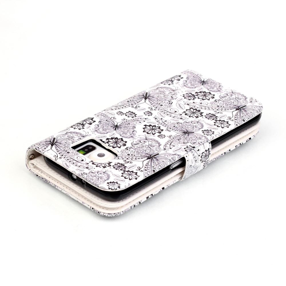 Galaxy S6 Multifunction full cash 9x card slots wallet leather case