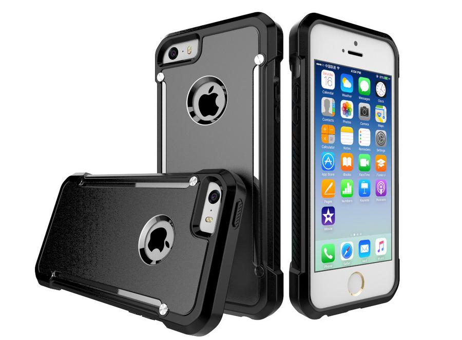 iPhone 5 5s Case Heavy Duty Hybrid Rugged Tough Case