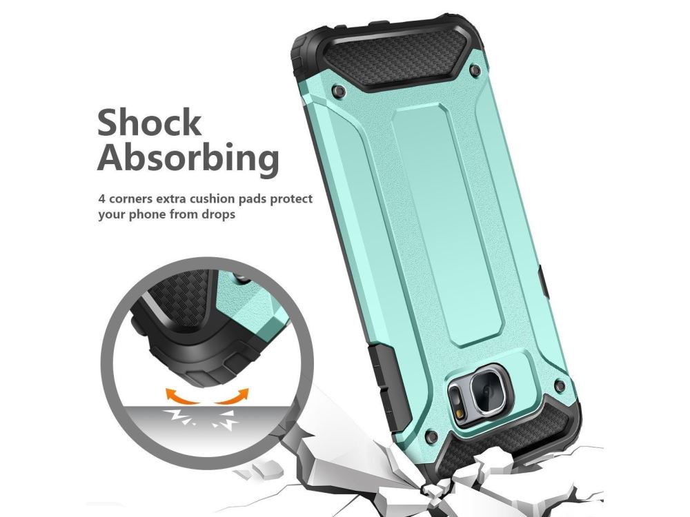 Galaxy S7 Case Armor  Rugged Holster Tough Case