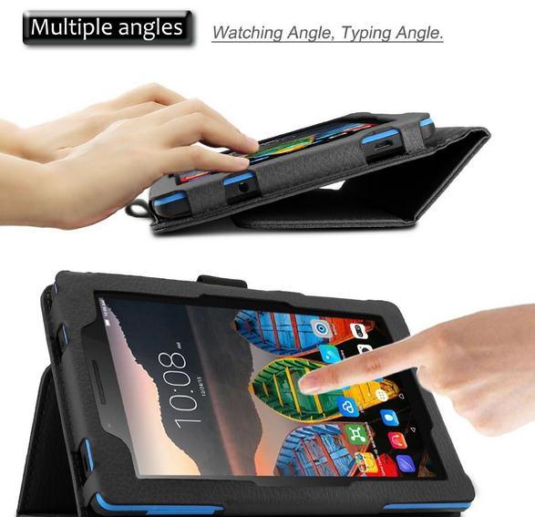 Lenovo Tab 3 eseential A7-10 A710F Tablet leather case+Combo