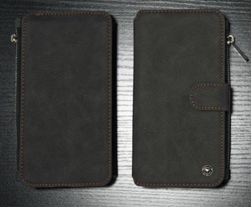 Galaxy S6 double wallet leather case detachable cover case Galaxy S6 double wallet leather case detachable cover case