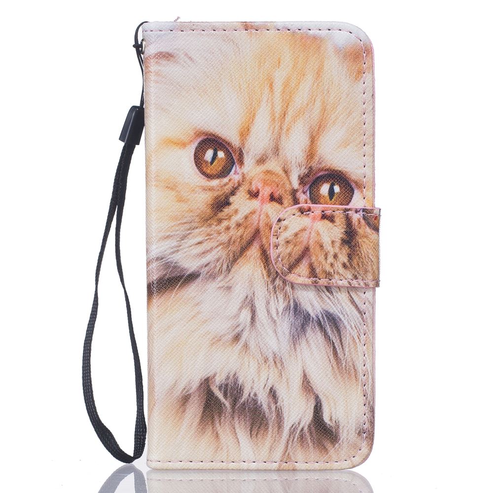 iPhone 7 case wallet leather card holder cover case printed leather