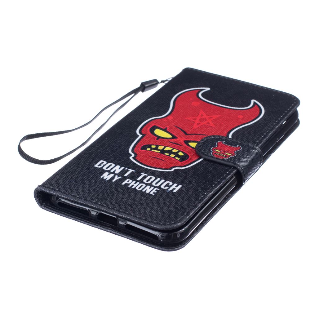 iPhone 7 Plus case wallet leather card holder cover case printed leather