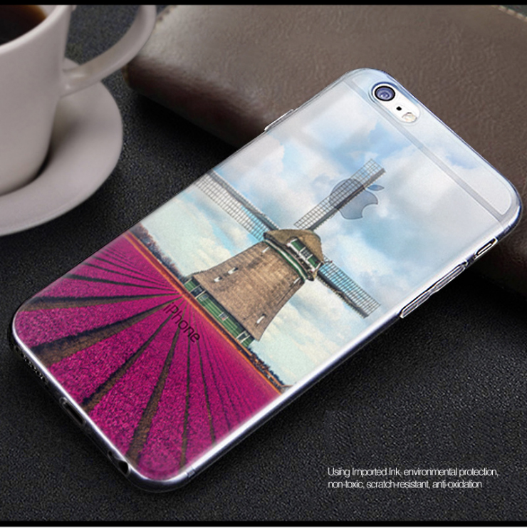 iPhone 7 case Ultra Slim Soft Gel TPU printed case