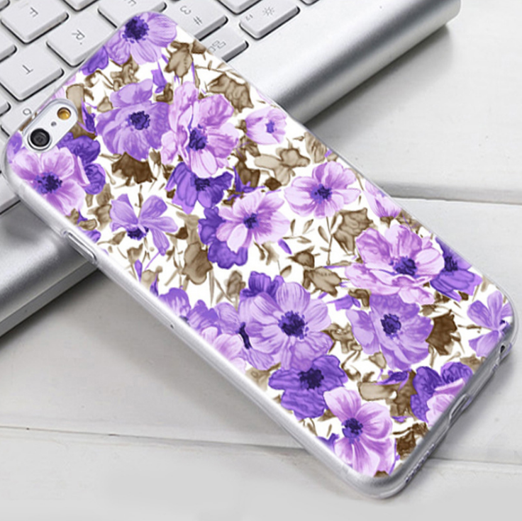 iPhone 7 case Ultra Slim Soft Gel TPU printed case