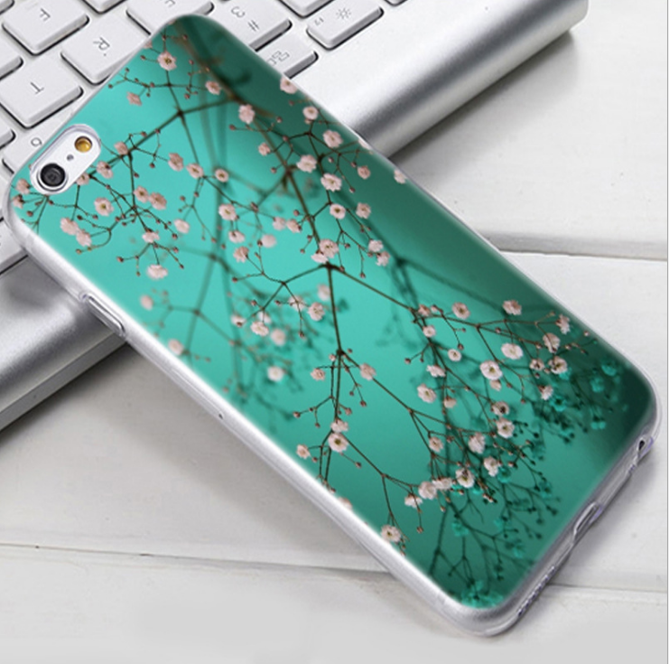 iPhone 7 case Ultra Slim Soft Gel TPU printed case