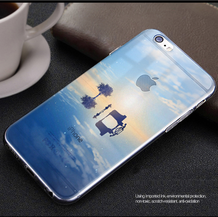 iPhone 7 case Ultra Slim Soft Gel TPU printed case