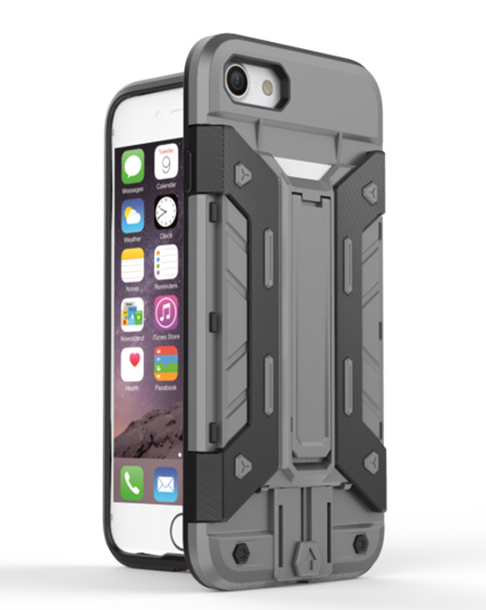 iPhone 7 Case Card Holder Kickstand Case