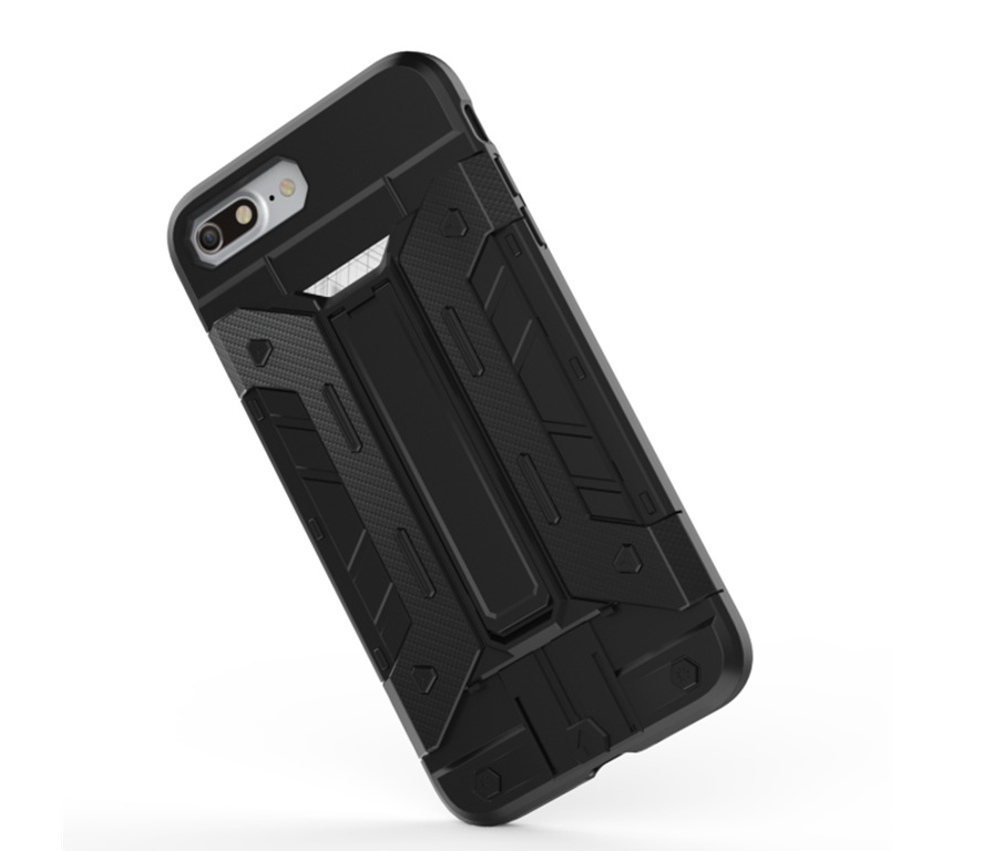 iPhone 7 plus Case Card Holder Kickstand Case