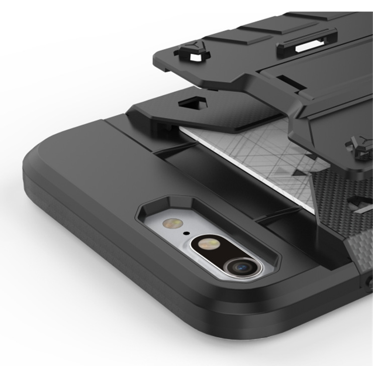 iPhone 7 plus Case Card Holder Kickstand Case