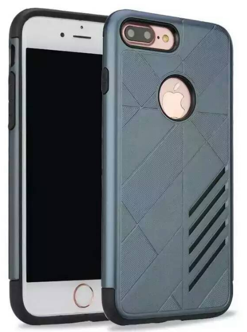 iPhone 7 Plus dual tone dual layer heavy duty slim case tough anti shock
