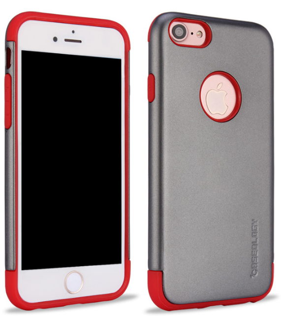 iPhone 7  dual tone dual layer heavy duty slim case tough anti shock