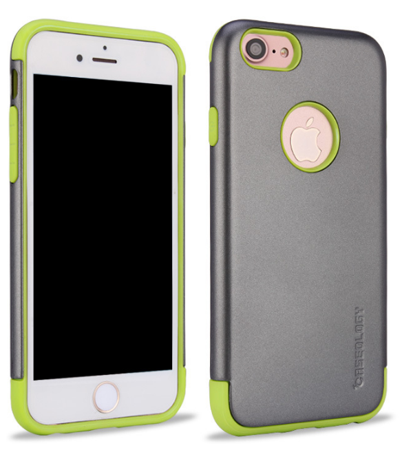 iPhone 7  dual tone dual layer heavy duty slim case tough anti shock