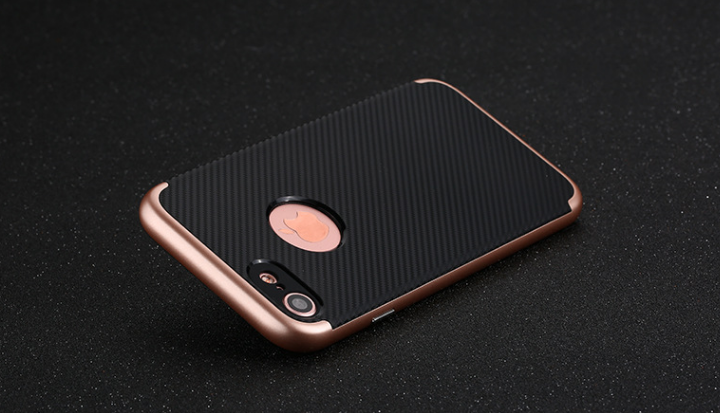 iPhone 7 case Carbon Fibre with Bumper Case iPhone 7 case Carbon Fibre with Bumper Case
