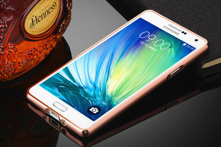 Sumsung Galaxy A5 2016 Slim Metal bumper with mirror back cover case Sumsung Galaxy A5 2016 Slim Metal bumper with mirror back cover case