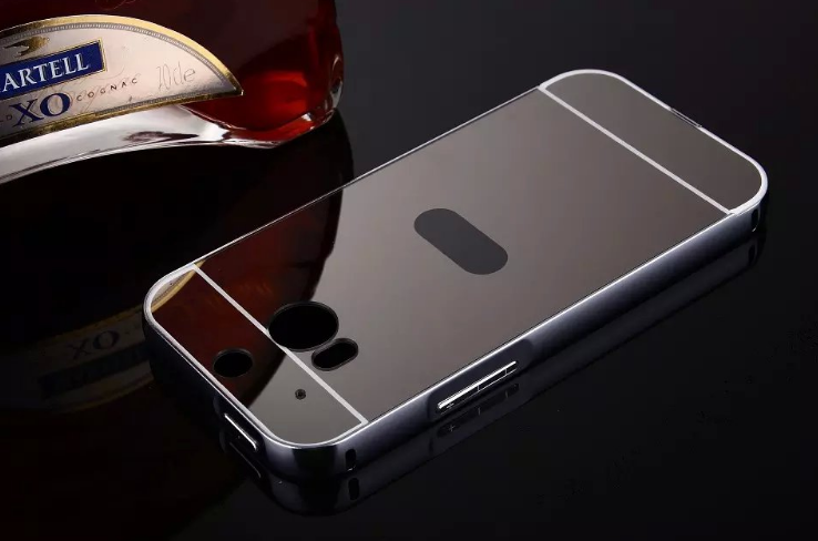 HTC ONE M8 Slim Metal bumper with mirror back cover case HTC ONE M8 Slim Metal bumper with mirror back cover case