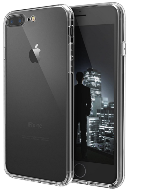 iPhone 7 plus Clear Case slim fit TPU Soft Gel Case