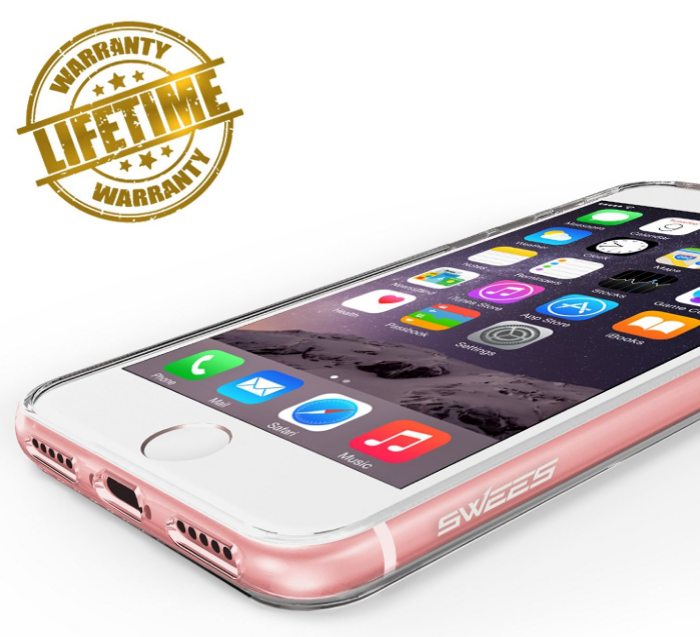 iPhone 7 plus Clear Case slim fit TPU Soft Gel Case