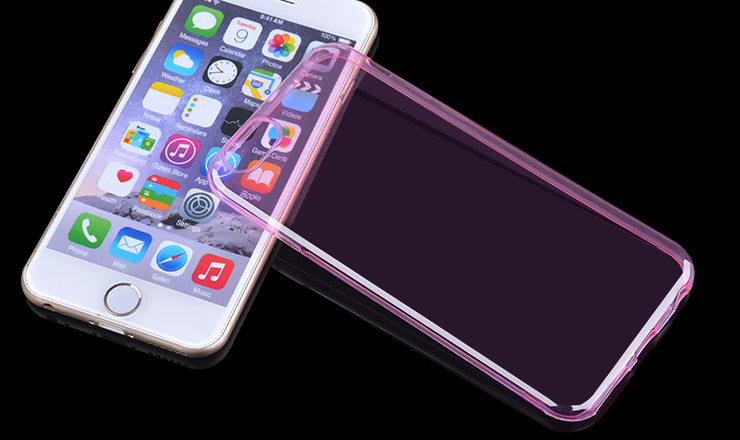 iPhone 6/6s Plus Clear Case slim fit TPU Soft Gel Case