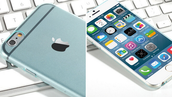 iPhone 6/6s Plus Clear Case slim fit TPU Soft Gel Case