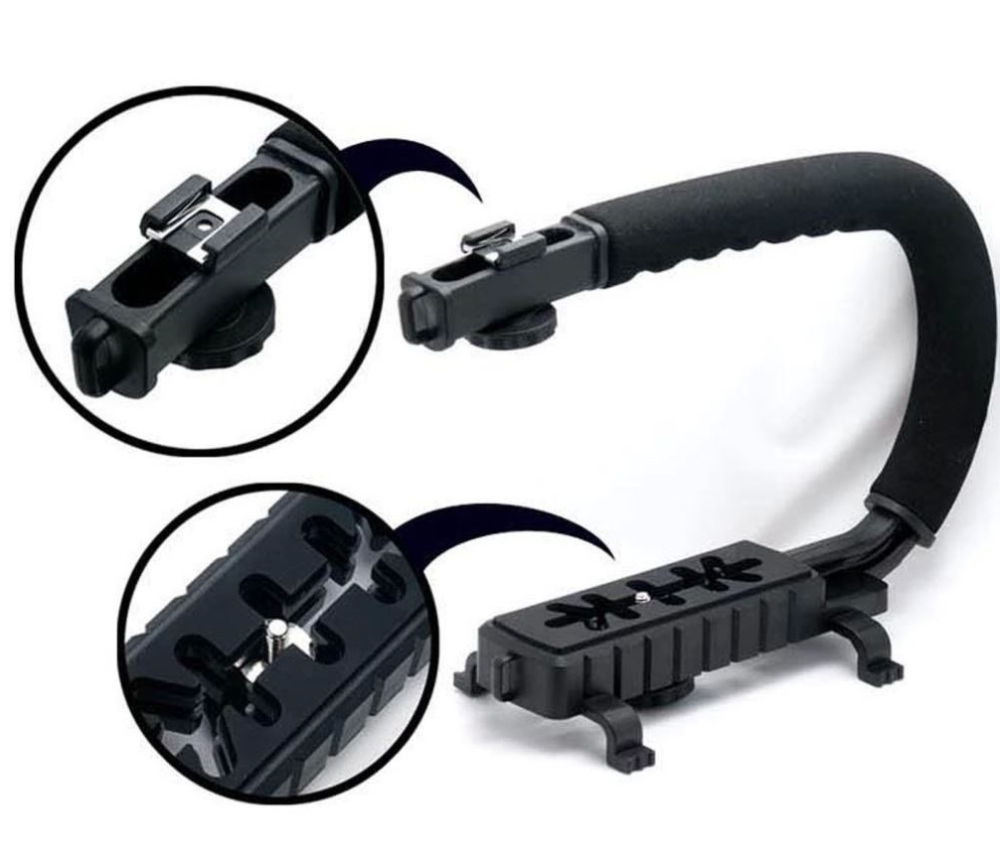 Video DV Stabilizer UShape Bracket Handheld Video Handheld Grip For DSLR Video DV Stabilizer UShape Bracket Handheld Video Handheld Grip For DSLR
