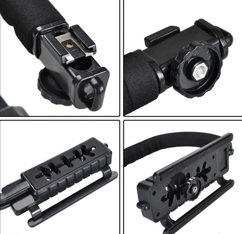 Video DV Stabilizer UShape Bracket Handheld Video Handheld Grip For DSLR Video DV Stabilizer UShape Bracket Handheld Video Handheld Grip For DSLR