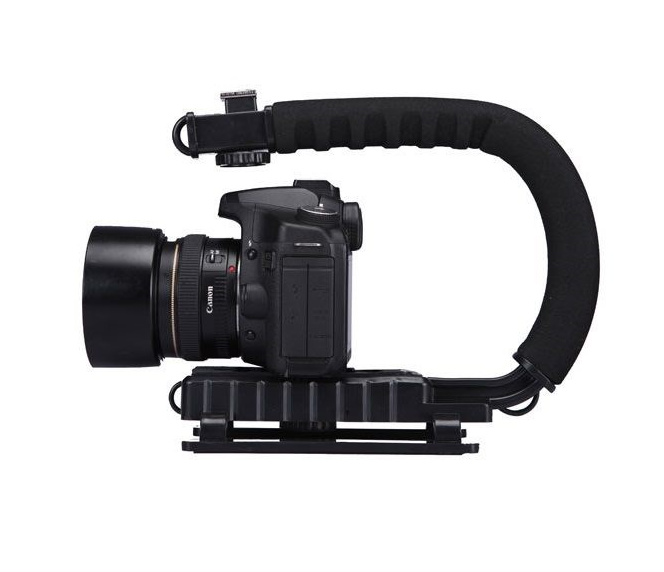 Video DV Stabilizer UShape Bracket Handheld Video Handheld Grip For DSLR Video DV Stabilizer UShape Bracket Handheld Video Handheld Grip For DSLR