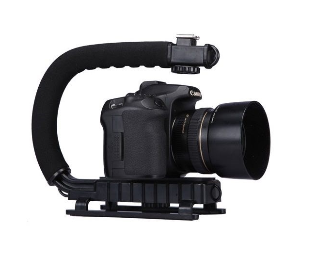 Video DV Stabilizer UShape Bracket Handheld Video Handheld Grip For DSLR Video DV Stabilizer UShape Bracket Handheld Video Handheld Grip For DSLR