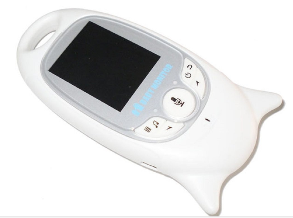 Wireless Baby Monitor Audio Video 2 Way Audio, 2" LCD, IR LED Baby Monitor