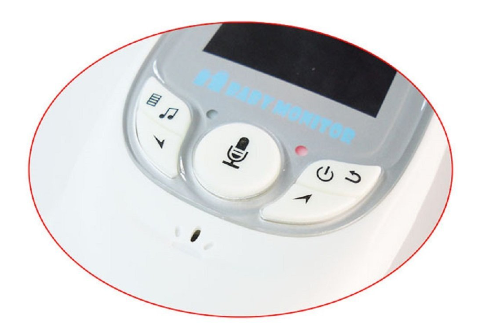 Wireless Baby Monitor Audio Video 2 Way Audio, 2" LCD, IR LED Baby Monitor