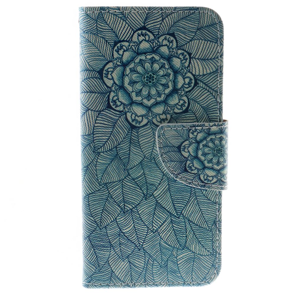 iPhone 7 case wallet leather card holder cover case printed leather
