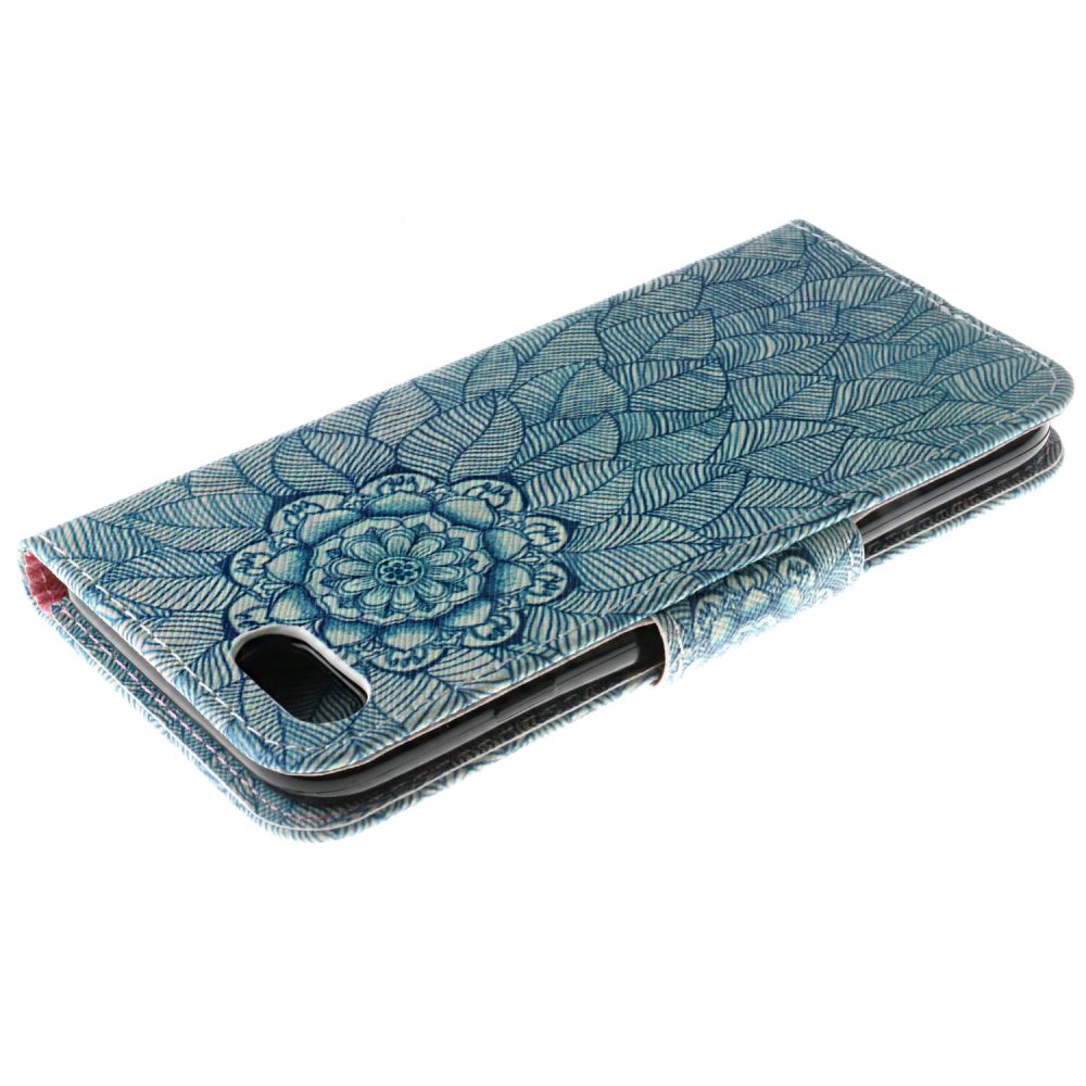 iPhone 7 case wallet leather card holder cover case printed leather