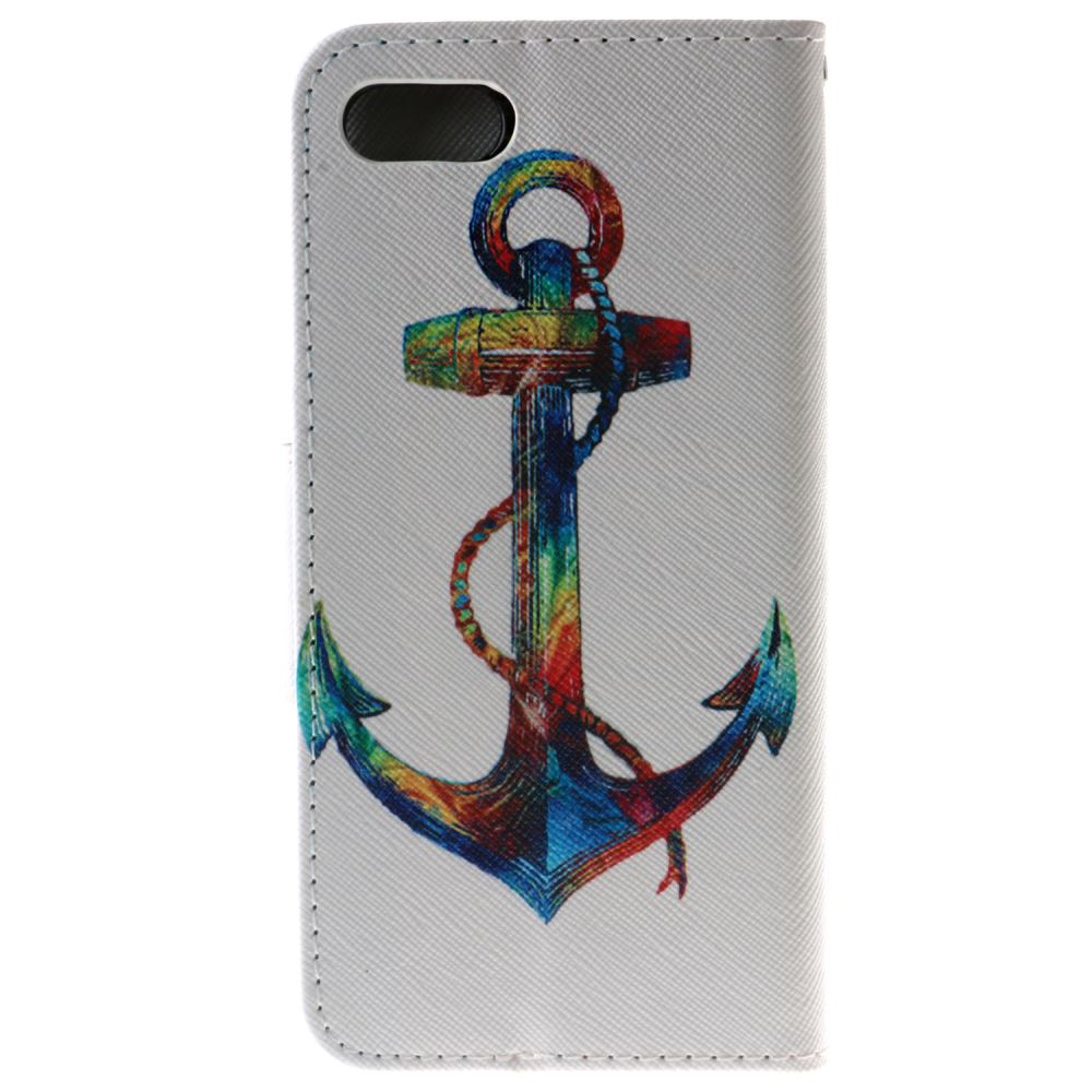 iPhone 7 case wallet leather card holder cover case printed leather