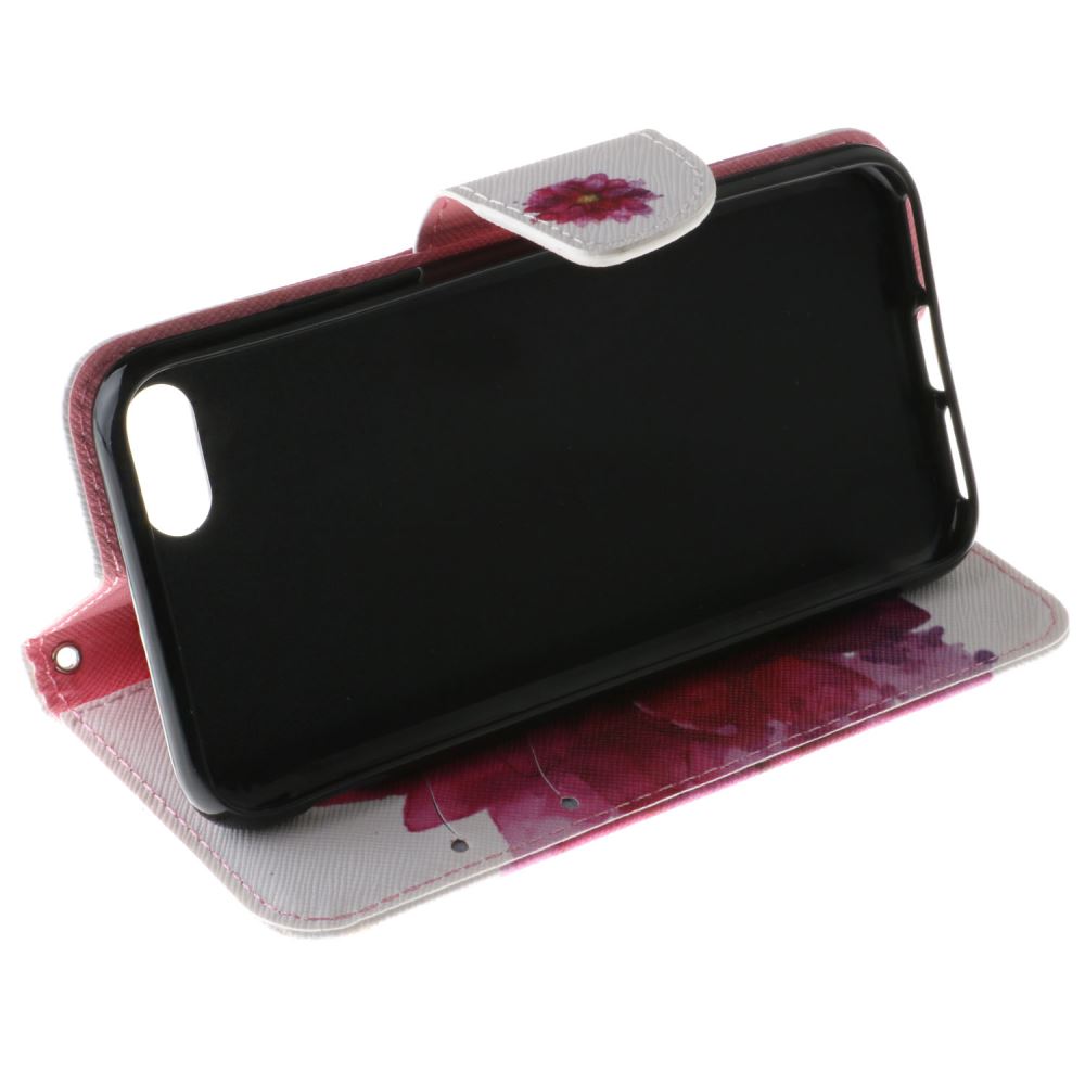 iPhone 7 case wallet leather card holder cover case printed leather