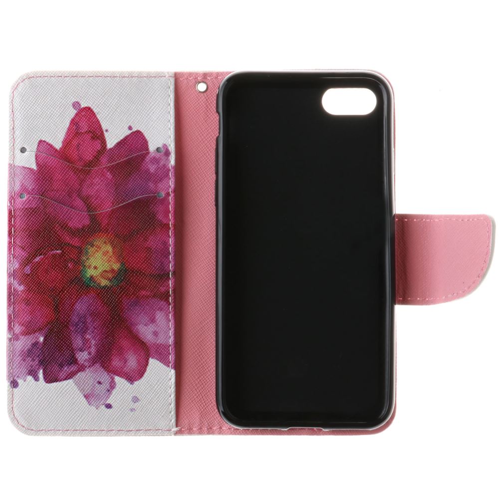 iPhone 7 case wallet leather card holder cover case printed leather