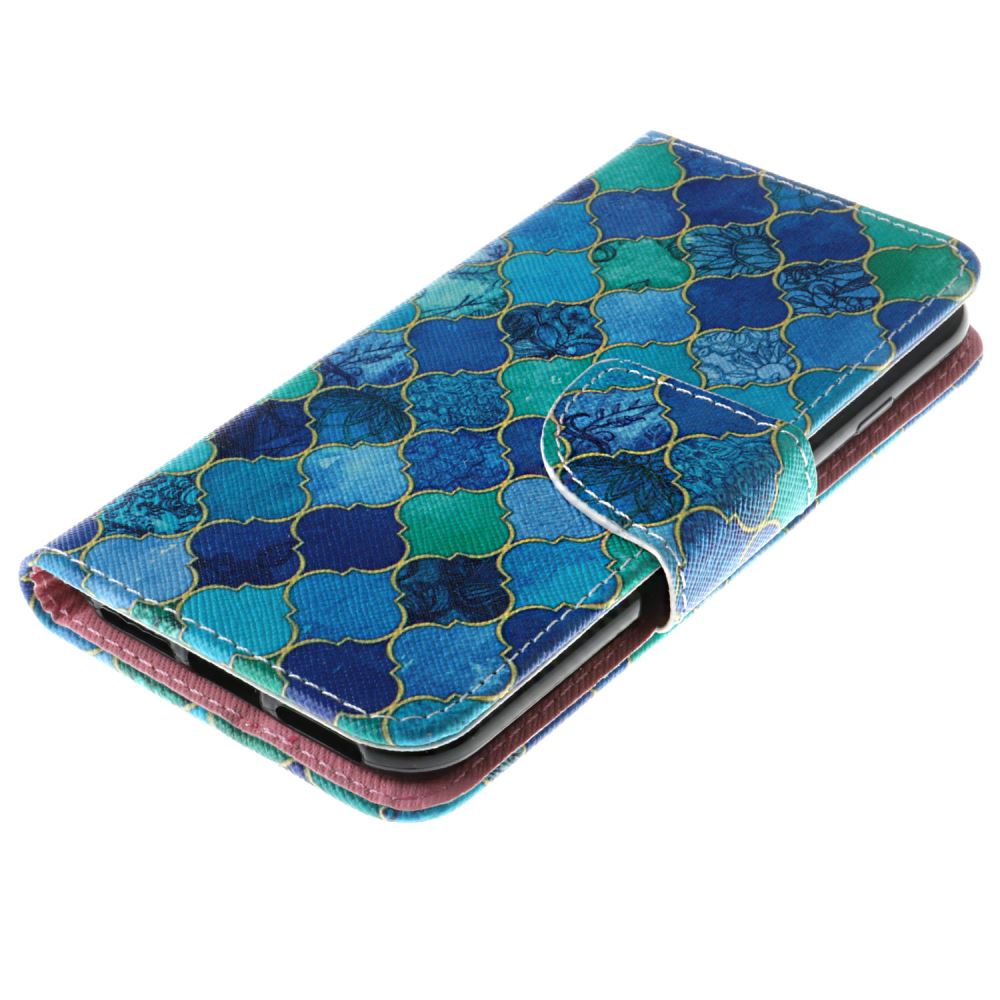 iPhone 7 case wallet leather card holder cover case printed leather