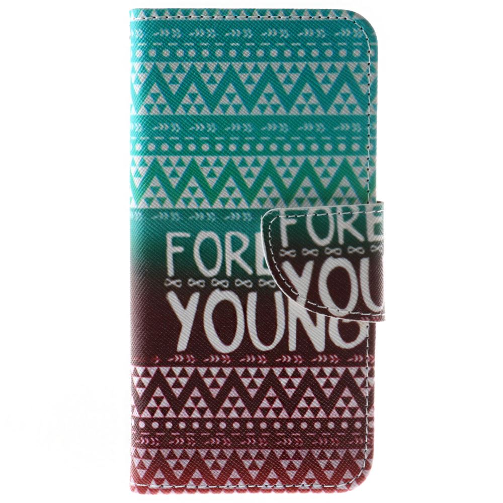 iPhone 7 case wallet leather card holder cover case printed leather